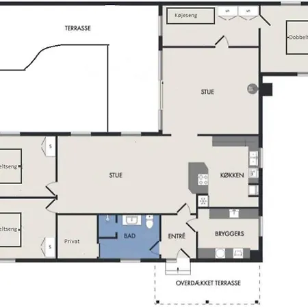 Rummelig Sommerhus I Gilleje